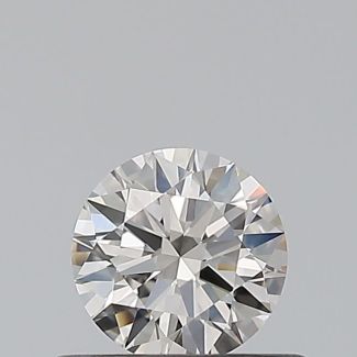 0.4 Carat Round H VS2 EX GIA Natural Diamond