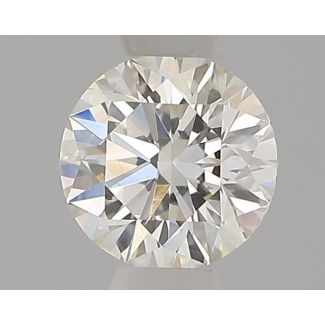 0.31 Carat Round G VS2 EX IGI Natural Diamond