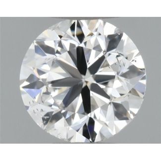 0.5 Carat Round D SI2 GD VG GIA Natural Diamond