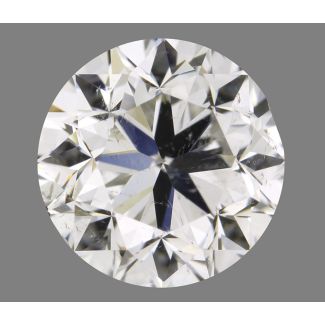 1.00 Carat Round H I1 F VG G GIA Natural Diamond