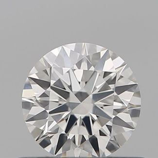 0.51 Carat Round G VS1 EX GIA Natural Diamond