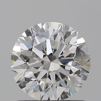 0.95 Carat Round E VVS1 EX GIA Natural Diamond