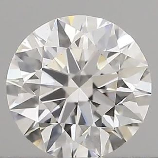 0.40 Carat Round E VS1 EX GIA Natural Diamond