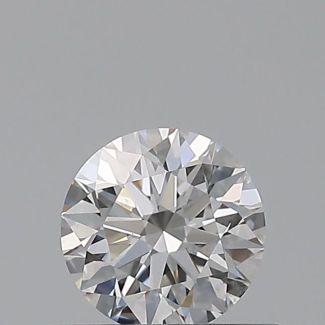 0.4 Carat Round F SI1 EX GIA Natural Diamond