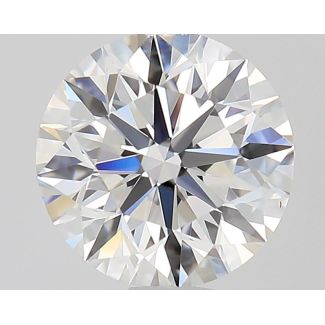 0.55 Carat Round E VVS2 EX GIA Natural Diamond