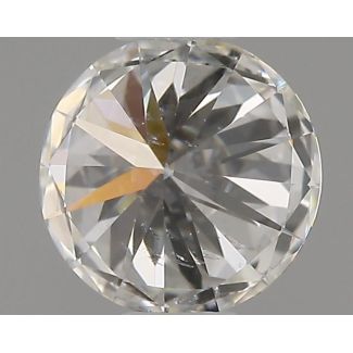 0.4 Carat Round H SI1 EX GIA Natural Diamond