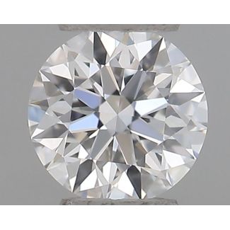 0.22 Carat Round D IF EX GIA Natural Diamond