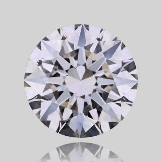 0.5 Carat Round H VS1 EX GIA Natural Diamond