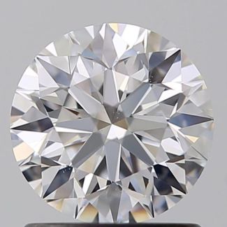 1.00 Carat Round D VS1 EX GIA Natural Diamond