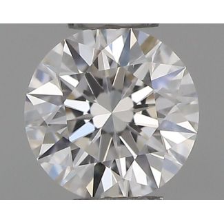 0.24 Carat Round D VVS1 EX VG GIA Natural Diamond