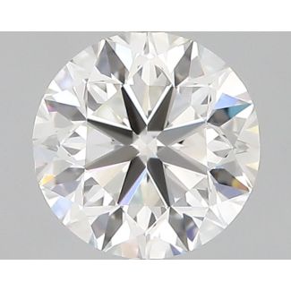 0.9 Carat Round H VVS1 VG EX GIA Natural Diamond