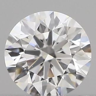 0.23 Carat Round D VS1 EX GIA Natural Diamond