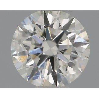 0.3 Carat Round F SI2 EX IGI Natural Diamond