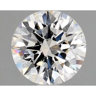 1.25 Carat Round G SI1 EX GIA Natural Diamond