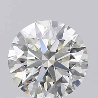 1.00 Carat Round J VS2 EX GIA Natural Diamond