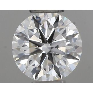 0.3 Carat Round F IF EX IGI Natural Diamond