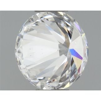 0.43 Carat Round E VS1 EX GIA Natural Diamond