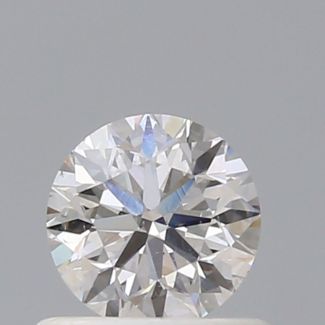 0.60 Carat Round H VS2 VG EX GIA Natural Diamond