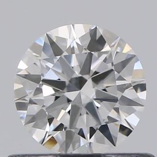 0.45 Carat Round D VS1 EX GIA Natural Diamond