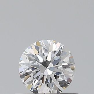 0.4 Carat Round D VS2 EX GIA Natural Diamond