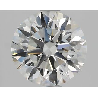 1.5 Carat Round G VVS1 EX GIA Natural Diamond