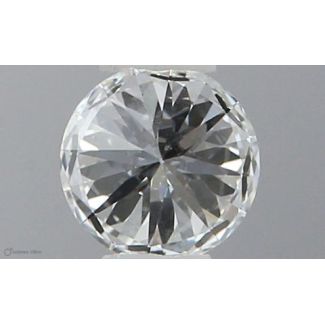 0.2 Carat Round D VVS2 EX VG GIA Natural Diamond