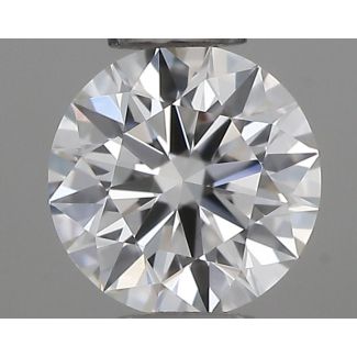 0.26 Carat Round G IF EX GIA Natural Diamond