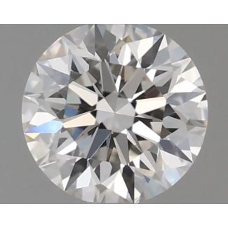 0.24 Carat Round I VS2 EX GIA Natural Diamond