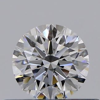 0.31 Carat Round D VS1 EX GIA Natural Diamond