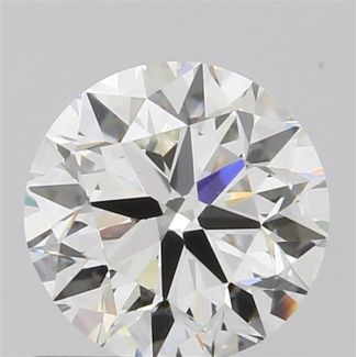 0.90 Carat Round H VS1 VG GIA Natural Diamond