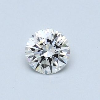 0.39 Carat Round D VS1 EX GIA Natural Diamond