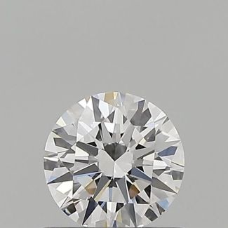 0.51 Carat Round E VS1 EX GIA Natural Diamond