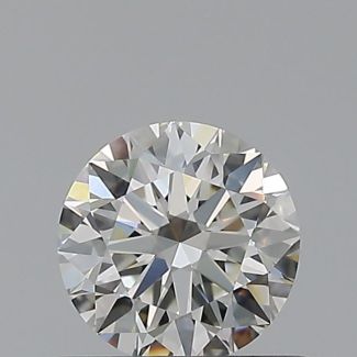 0.51 Carat Round H IF EX GIA Natural Diamond