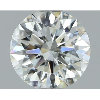 1.09 Carat Round H VS2 EX GIA Natural Diamond