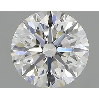 0.45 Carat Round D VS2 EX GIA Natural Diamond