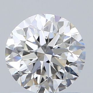 0.95 Carat Round H VS1 VG EX GIA Natural Diamond