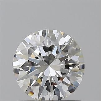 1.00 Carat Round H VS2 EX GIA Natural Diamond