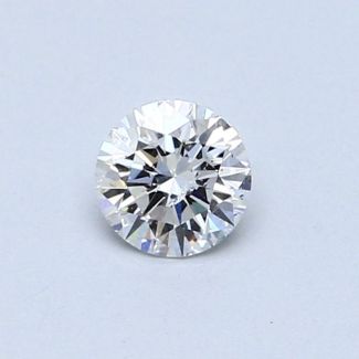 0.37 Carat Round E SI1 EX VG GIA Natural Diamond