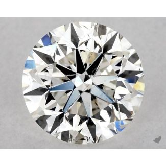 0.91 Carat Round H SI2 VG EX GIA Natural Diamond