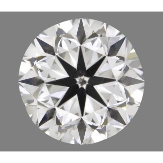 1.00 Carat Round H SI1 VG EX GD GIA Natural Diamond