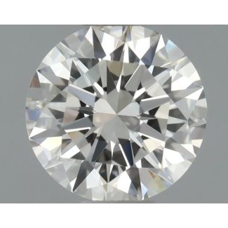 0.4 Carat Round G VVS1 EX GIA Natural Diamond