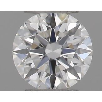 0.20 Carat Round E VS2 EX GIA Natural Diamond