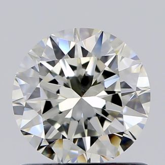 0.80 Carat Round K VS2 VG EX GIA Natural Diamond