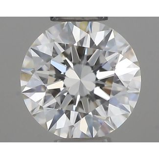 0.31 Carat Round H VVS1 EX GIA Natural Diamond