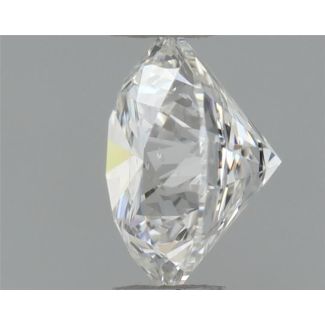 0.4 Carat Round F SI1 EX GIA Natural Diamond