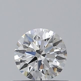 0.46 Carat Round D VS1 EX GIA Natural Diamond