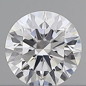 0.22 Carat Round D VS1 EX GIA Natural Diamond