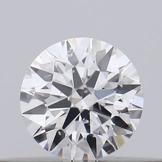 0.18 Carat Round E SI2 VG GIA Natural Diamond