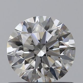 0.7 Carat Round F VS1 EX VG GIA Natural Diamond