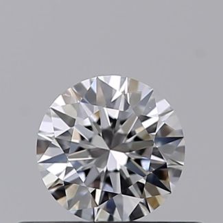 0.31 Carat Round D VS2 EX GIA Natural Diamond